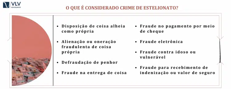 O que é considerado crime de estelionato?