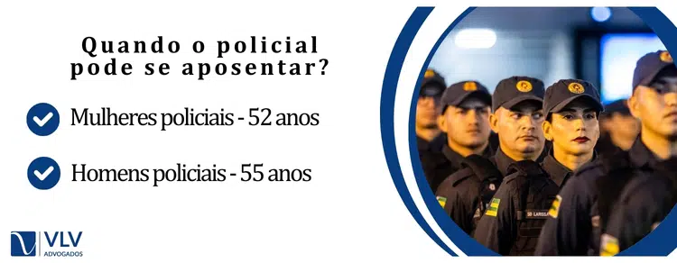 Quando o policialpode se aposentar?