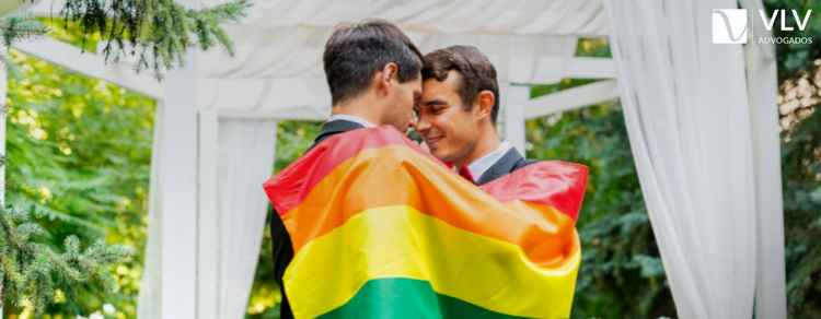 Imagem representando separação homoafetiva