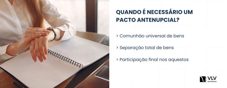 imagem explicativa - em três situações o pacto é necessário