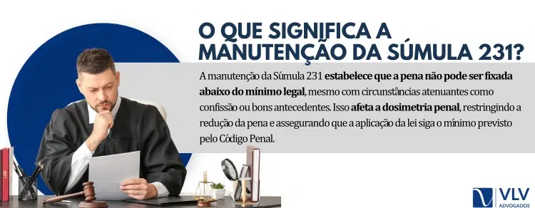 manutenção da Súmula 231