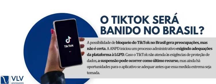 TikTok vai ser banido?