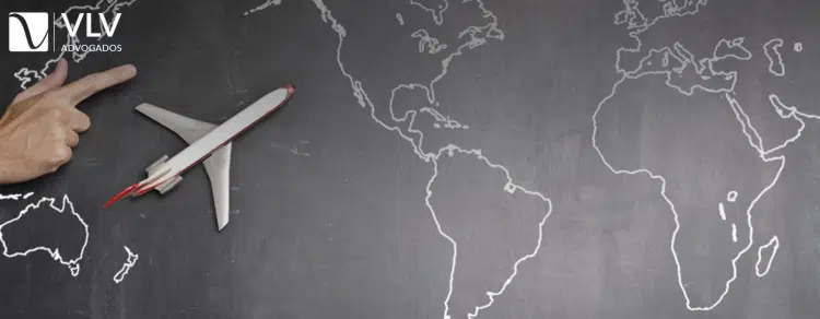 imagem representando aposentadoria do brasileiro no exterior. 