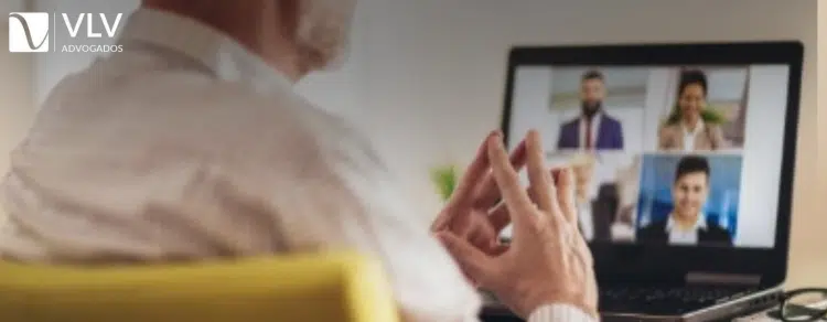 Acompanhamento de oitiva virtual: porque é essencial? 1 imagem representando oitiva virtual
