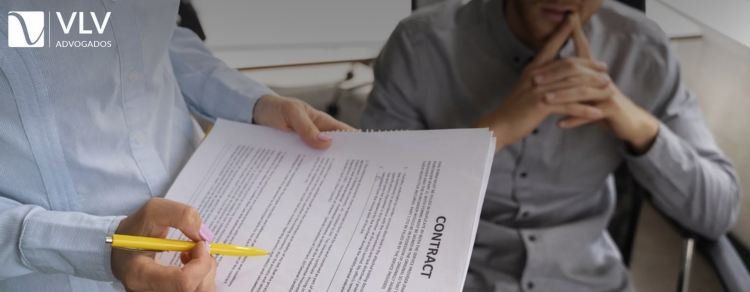 imagem representando rescisão do contrato de trabalho.