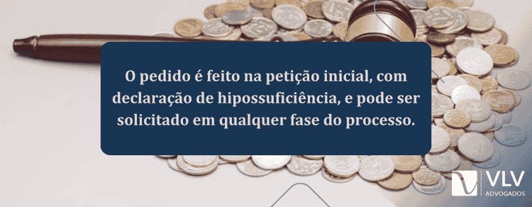 Pedido de justiça gratuita pode ser feito de maneira simples
