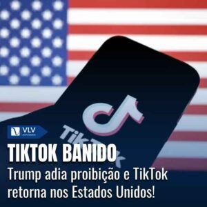 Bloqueio do TikTok nos EUA é suspenso após decisão de Trump