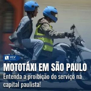 Mototáxi em SP: entenda a proibição do serviço na capital