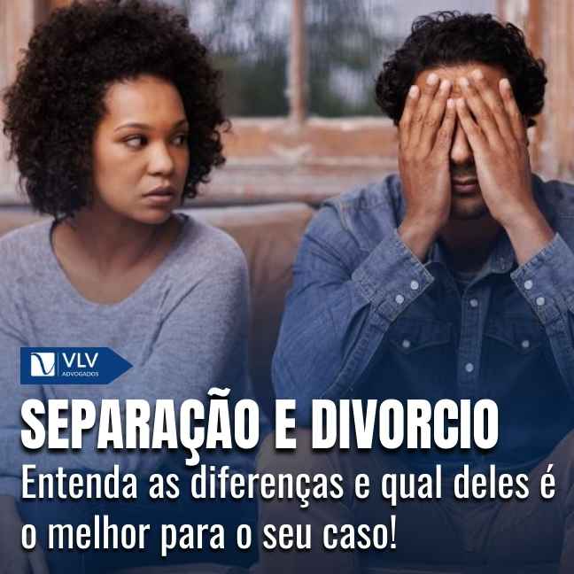 Qual a diferença entre separação e divorcio?