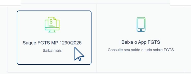 IMAGEM DO SITE DO FGTS.