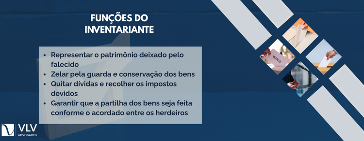 imagem explicativa - funções do inventariante