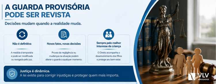 guarda provisória pode ser revertida