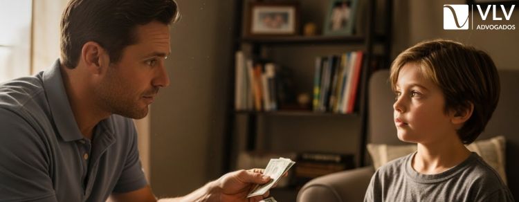 Pensão alimentícia retroativa: cobrar valores devidos! 1 imagem representando pensão alimentícia retroativa