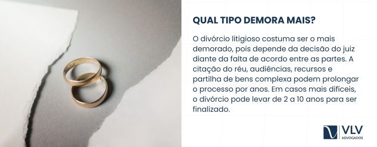 Divórcio litigioso pode durar até 10 anos por causa de conflitos e trâmites judiciais