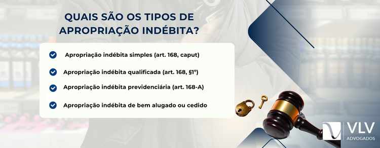 tipos de apropriação indébita.