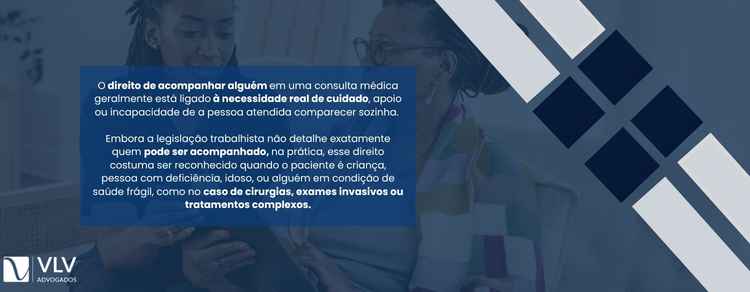 imagem explicativa sobre quem tem direito a ser acompanhado no médico.
