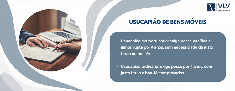 imagem explicativa - os tipos de usucapião de bens móveis