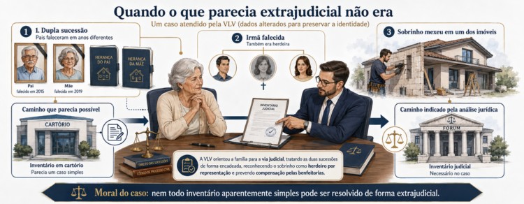 Inventário judicial: quando é obrigatório e quanto custa? 3 caso comum no vlv advogados de inventário judicial
