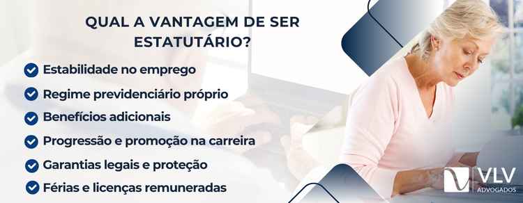 vantagem de ser estatuário