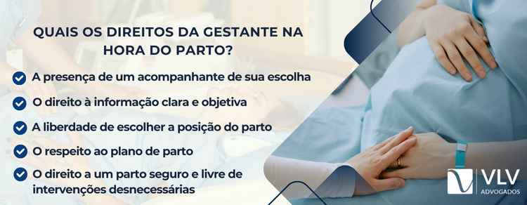 Quais os direitos da gestante na hora do parto?