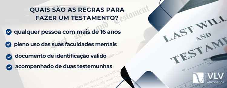  regras para fazer um testamento