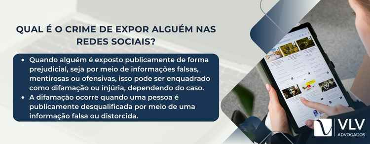  crime de expor alguém nas redes sociais