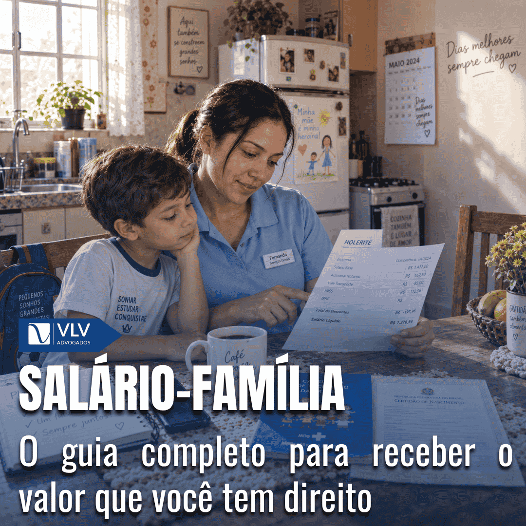 Blog 20 imagem representando salário-família