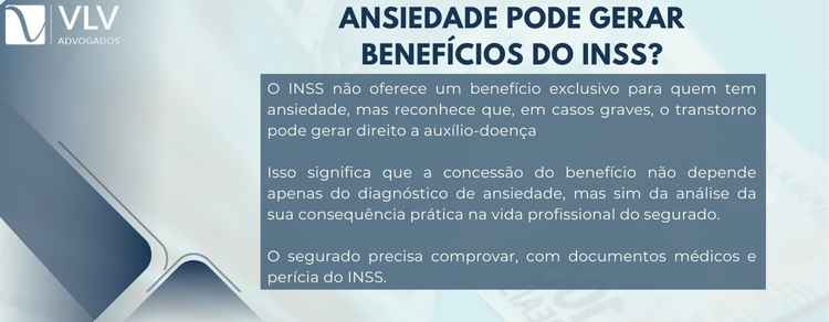 Ansiedade pode gerar benefícios do INSS?