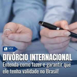 Divórcio internacional.