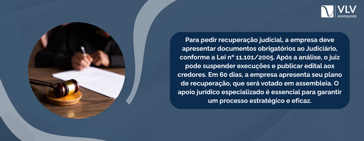 imagem explicativa - como solicitar a recuperação judicial