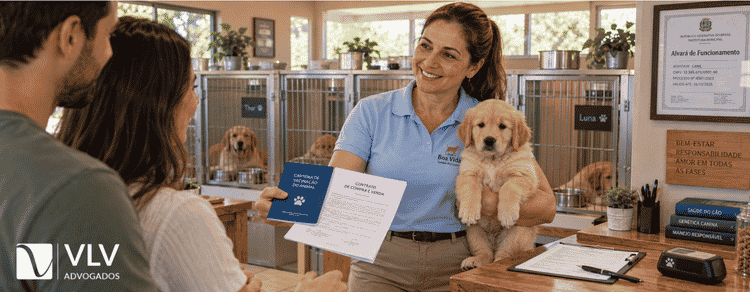Canis: regras para funcionamento e venda legal de filhotes 1 imagem representando animais em canis