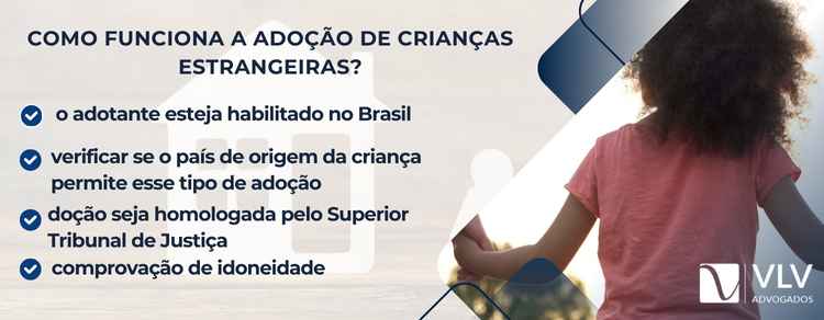 a adoção de crianças estrangeiras