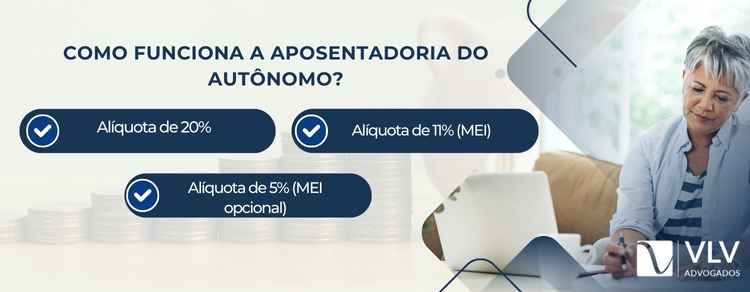 como funciona a aposentadoria do autônomo