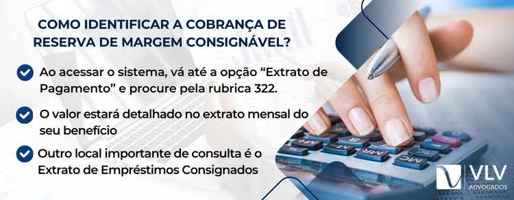 Como identificar a cobrança de Reserva de Margem Consignável?