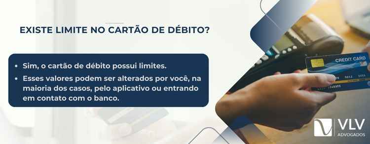 limite cartão de débito 