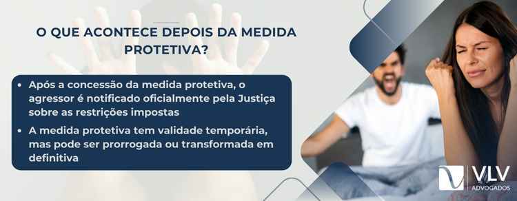 O que acontece depois da medida protetiva?