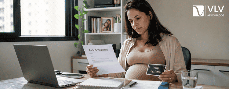 Estou grávida e pedi demissão: o pedido é válido e quais direitos ainda tenho? 1 imagem representando grávida que pediu demissão