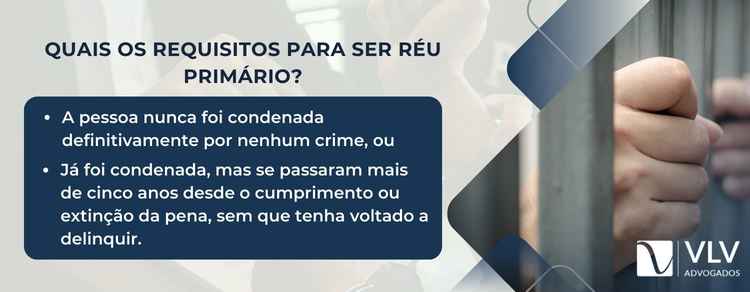 requisitos para ser réu primário