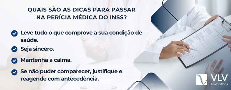 dicas para perícia médica do inss
