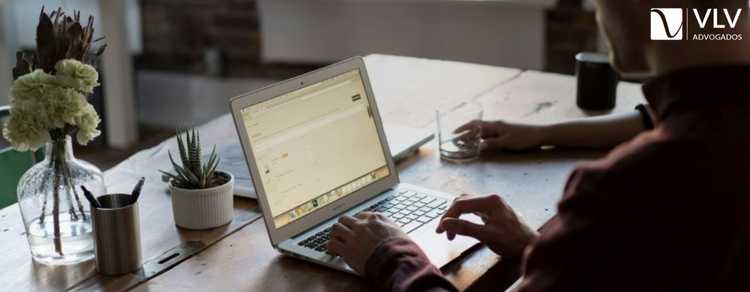 Imagem representando divórcio online.