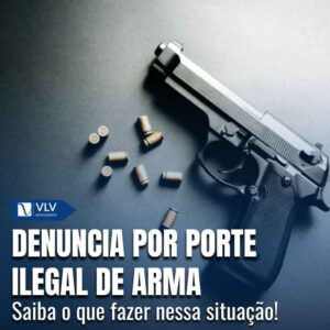 Fui denunciado por porte ilegal de arma, e agora?
