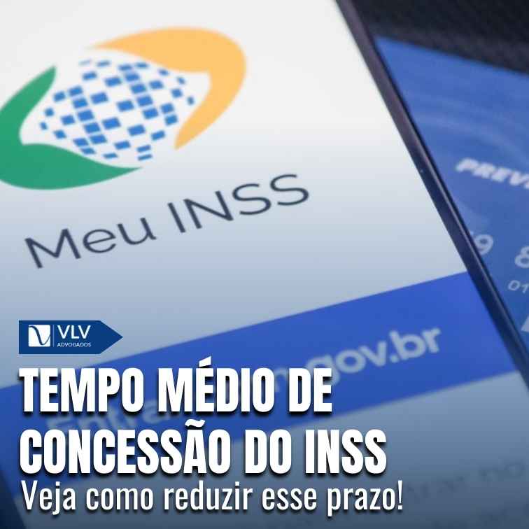 Blog 14 imagem representando tempo médio de concessão do INSS