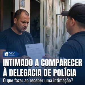 Intimado a comparecer a delegacia