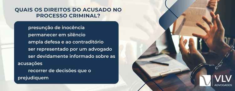 direitos do acusado no processo criminal