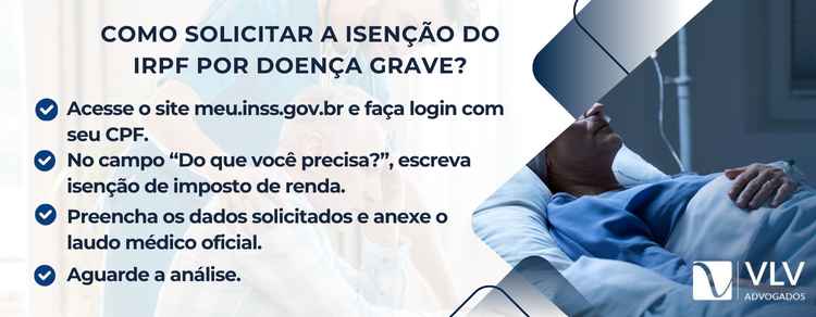 solicitar isenção do IRPF por doença grave