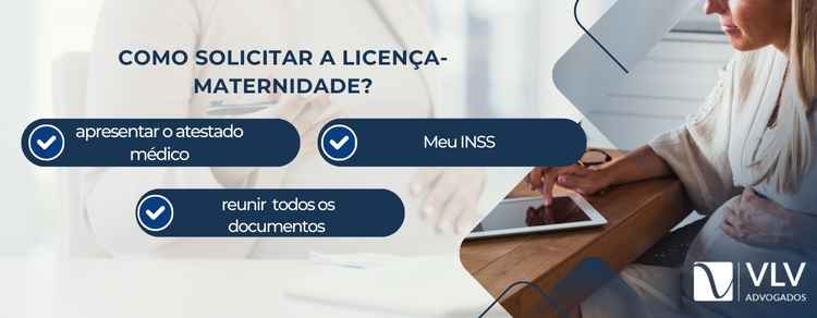 passos para solicitar a licença-maternidade