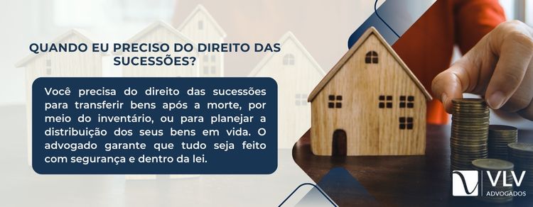 banner explicativo sobre quando precisar do direito das sucessões