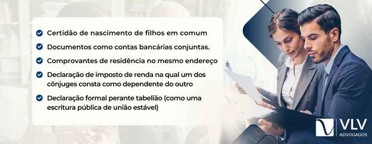 documentos que comprovam a união estável para pensão por morte