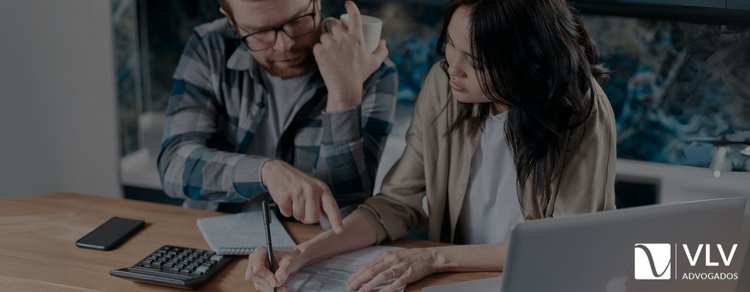 imagem representando inventário com dívidas