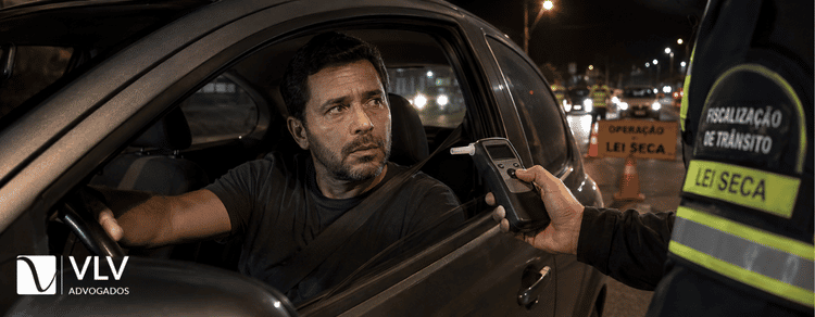 Motorista em blitz de Lei Seca